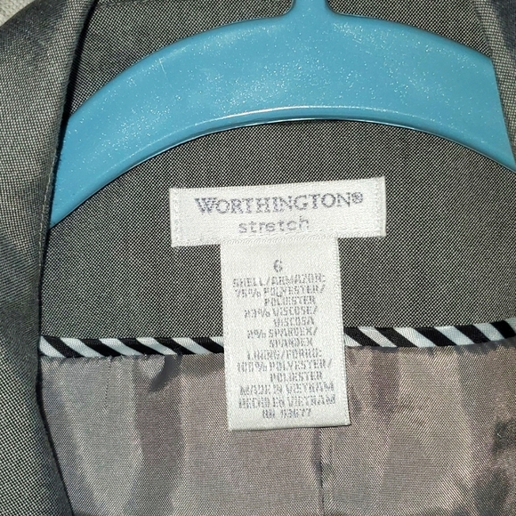 Gray suit blazer - Picture 3 of 3